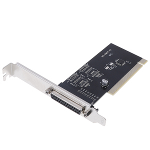 Nuevo puerto paralelo de E/S PCI DB25 25 pines IEEE 1284 Tarjeta de puerto de impresora PCI A Adaptador de expansión de controlador paralelo LPT 25PIN - Product Image 1