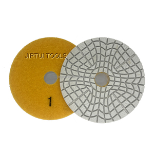 High Efficient and Aggressive Diamond Wet 3 Steps <strong>Polishing</strong> Pads Dry or Wet <strong>Use</strong> for <strong>Polishing</strong> and Buffing Granite Quartz Stone - Product Image 2