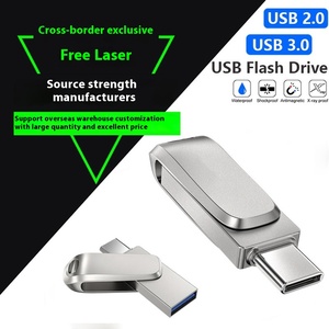 Doppia interfaccia USB flash drive, telefono Android, computer tipo-C, 16GB memory stick, 128GB, 256GB 100% capacità reale - Product Image 2