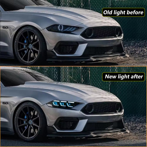 RGB <strong>LED</strong> Headlights <strong>for</strong> 2018-2023 Ford S650 Mustang Full <strong>Led</strong> Front Lamp Sequential Turn signal Assembly Upgrade New <strong>LED</strong> DRL - Product Image 2