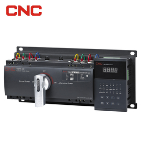 CNC entegre/Split tip ATS kapalı anahtarı 63A 125A 250A 400A 630A 3P/4P otomatik transfer anahtarı uzaktan kumanda ile RS485 - Product Image 3