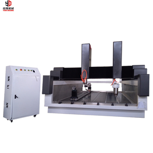 YD personalizable 1530 máquinas de talla de piedra de doble husillo DSP & RIchAUTO Control para hoteles y enrutador CNC de talla de estatua - Product Image 1