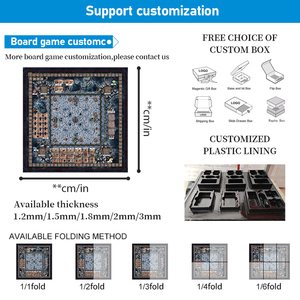 OEM/ODM Free Custom Fun Card <strong>Game</strong> Set for Kids Paper Board <strong>Game</strong> With Token Printed Fun Pattern Customized Design - Product Image 6