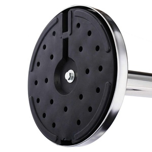 Hàng đợi cực thép không gỉ stanchion bài viết Deluxe dòng của dây stanchions cho hành lang hoặc hiển thị bảo vệ sân bay - Product Image 3