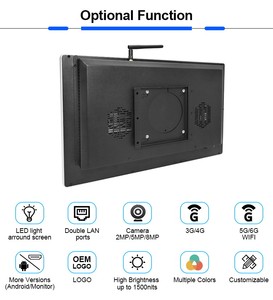 PC con pantalla táctil de 18 pulgadas personalizada de fábrica, todo en uno Core I3 i5 i7 i9, PC con panel de pantalla táctil - Product Image 3
