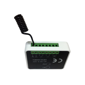 12V-24V приемо-плата контроллера многочастотный Универсальный 2 канальный приемник 300-868 МГц RX мульти открывателя гаражных дверей приемник - Product Image 2