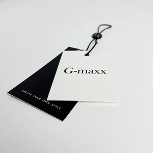2024 <strong>High</strong> <strong>Quality</strong> Custom Design Printing logo Garment Paper hang Tag <strong>String</strong> Labels - Product Image 2