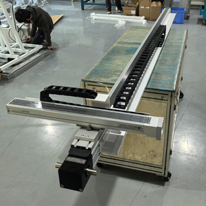 Robot de pórtico CNC XY Robot cartesiano de etapa lineal de 2 ejes Sistema de movimiento deslizante de guía lineal con motor de núcleo y motor Pórtico XYZ