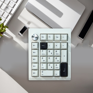Teclado Zuoya Gmk26, teclado Digital mecánico inalámbrico de 3 modos, 2,4g, perilla Bluetooth Qmk a través de intercambio en caliente, teclados Mini Rgb portátiles, regalo - Product Image 1
