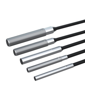 Serie FHc M4 con tipo roscado 1,0mm Forma cilíndrica de metal en miniatura IP66 Sensor de proximidad inductivo sin contacto - Product Image 3
