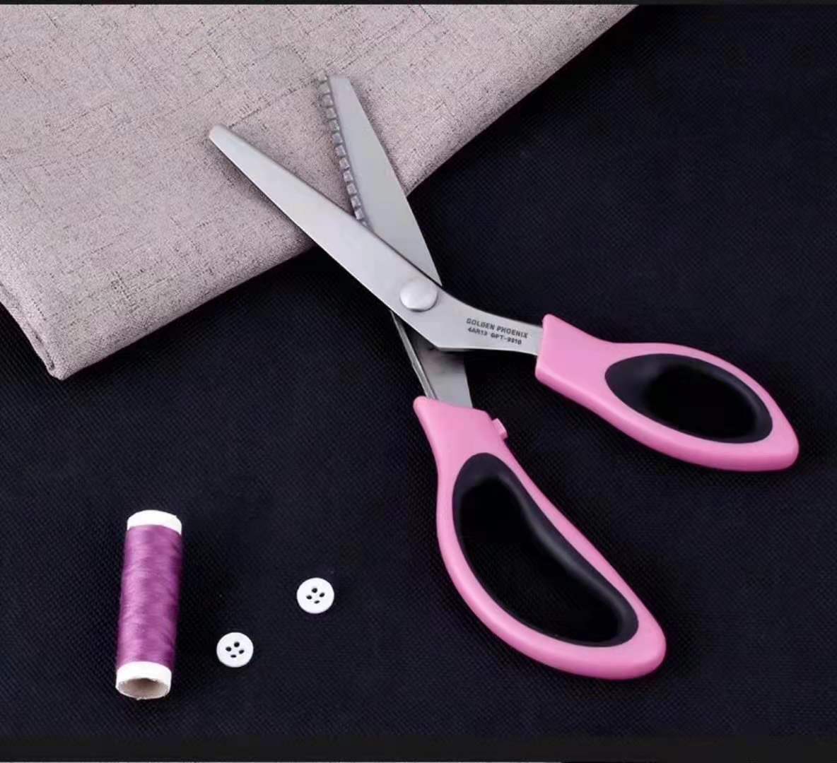 Special sharp teeth tailor scissors clothing stainless steel scissors Tijeras de sastre mix colors cloth cut paper cut