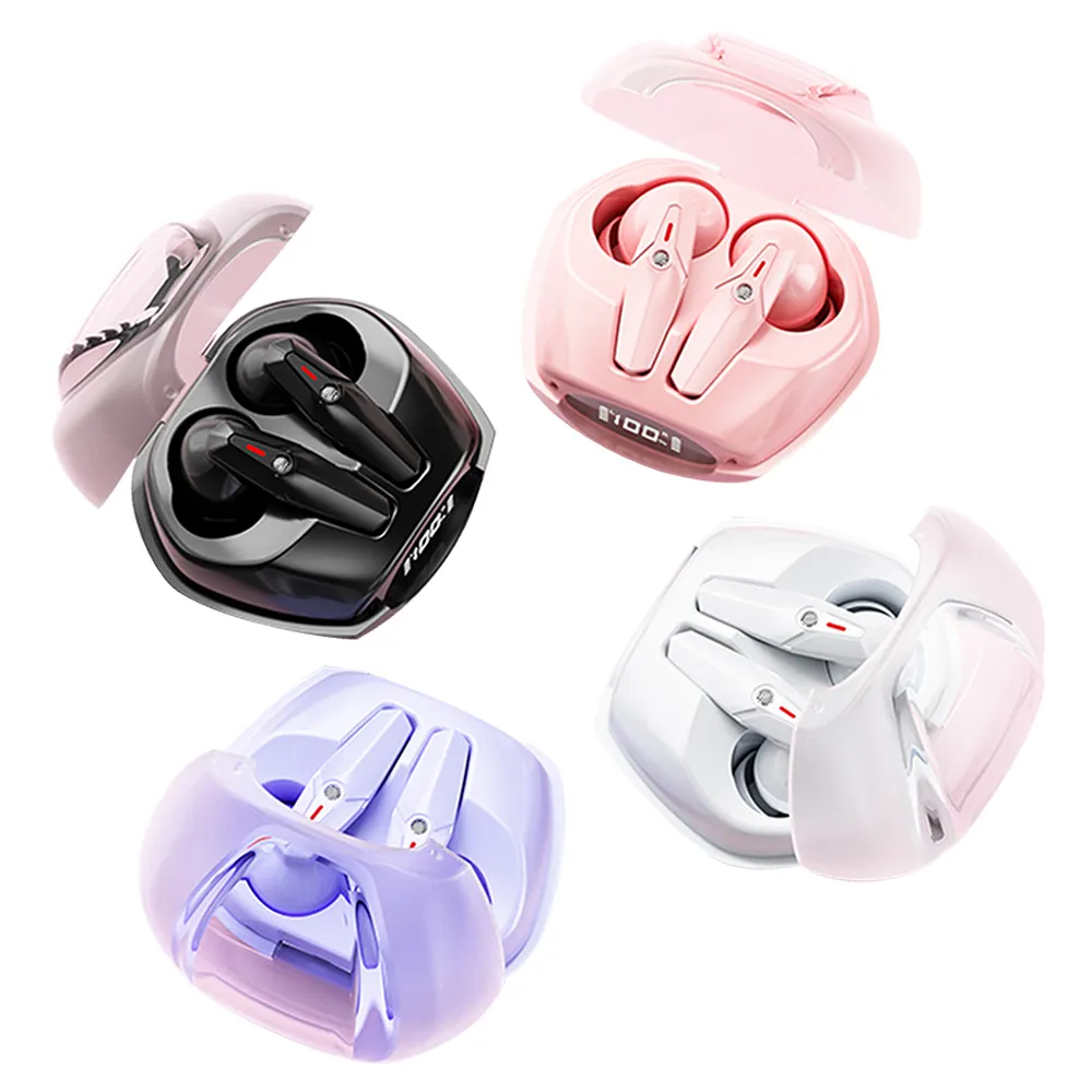 2022 J09 Tws Earphones With Mic Handsfree Mini Type C Headphone LED Digital Display HiFi Bass Stereo Wireless Earbuds