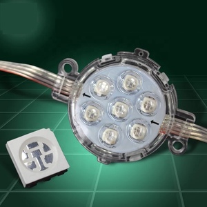 Rgb Pixel Christmas Ws2811 Led Pixel luci modulo nodo stringa 12V Rgb Led luci Pixel indirizzabili singolarmente - Product Image 6