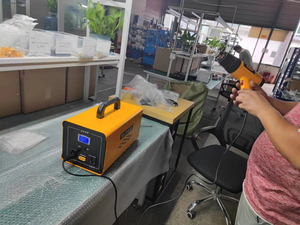 1600Wh 2500W应急便携式电站锂离子备用电池组交流插座纯正弦波diy电池盒48v