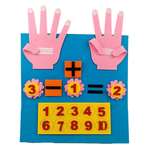2023新しいデザイン環境にやさしい初期教育玩具指番号幼児学習のための忙しいボードを数える - Product Image 3