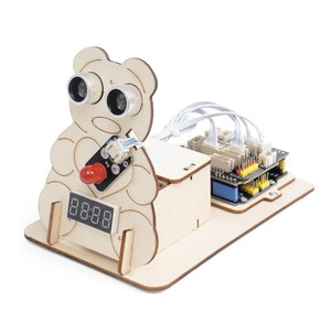 DIY Arduino Kinder Roboter Kit Stem Ultraschall Sitzhaltung Roboter grafische Programmierung Spielzeug Robotik für Kinder