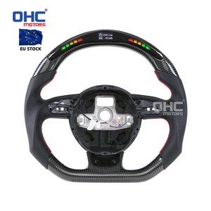 Volant LED en fibre de carbone pour Volan Volant Audi Lenkrad RS 2012-2016 S4 B8 RS3 RS4 RS5 RS6 RS7 RSQ3 S3 A5 S5 - Product Image 1