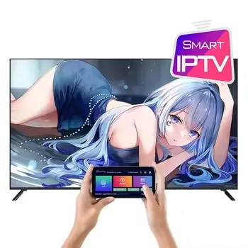 Assinatura de teste gratuito de Iptv 4k, melhor caixa de TV bonita, uso estável de 24 horas do painel de revendedor Smart TV M3u 4k