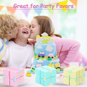 Color Optional Magic Cube Macaron Color Decompression Deformation New Creative Magic <strong>Rubikes</strong> Infinity Cube Fidget <strong>Toy</strong> - Product Image 6