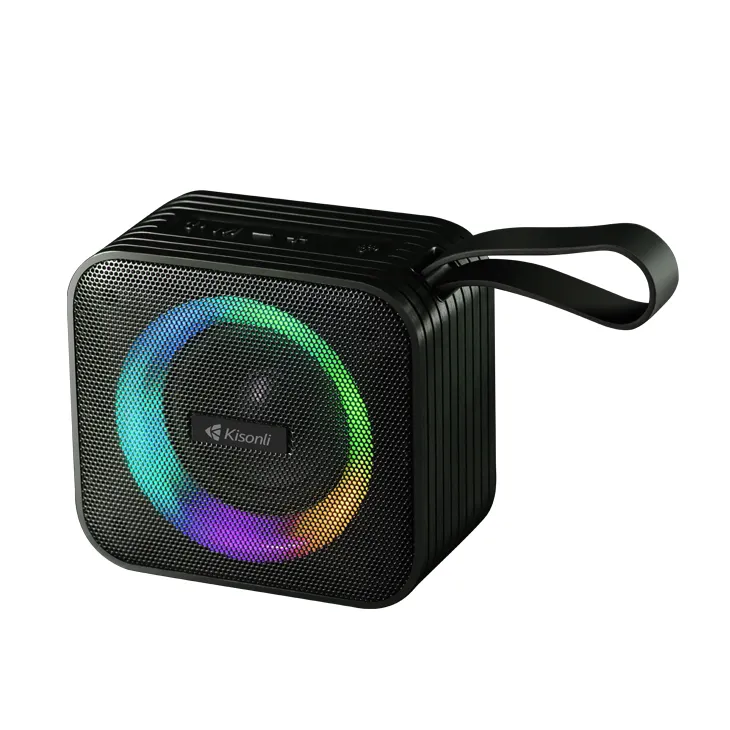 Kisonli S13 lecteur mp3 portable bluetooth musique vrais haut-parleurs