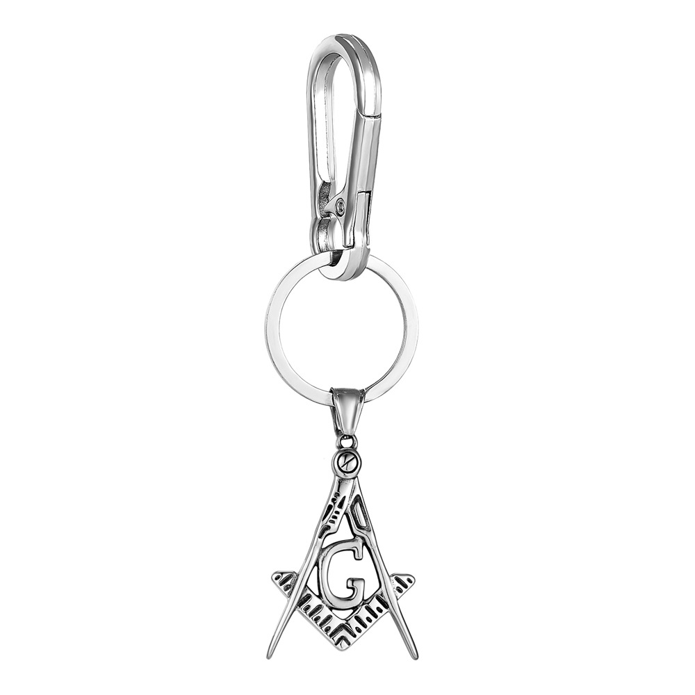 Pendentif couleur acier fermoir bec d'aigle