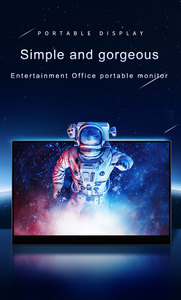 15.6 pollici portatile IPS C Display a LED Monitor per PC Computer e telefono cellulare di estensione per Computer - Product Image 2