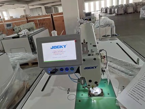 JOCKY JK8310A-13085-J автоматическая высокоскоростная безмасляная шаблон рельсовая швейная машина лазерное режущее устройство
