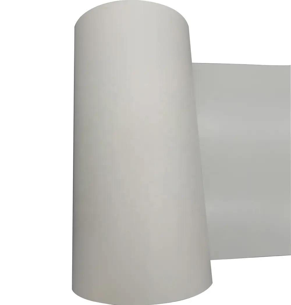 Foglio di rotolo di pellicola PET in poliestere Mylar bianco opaco, 0.125mm