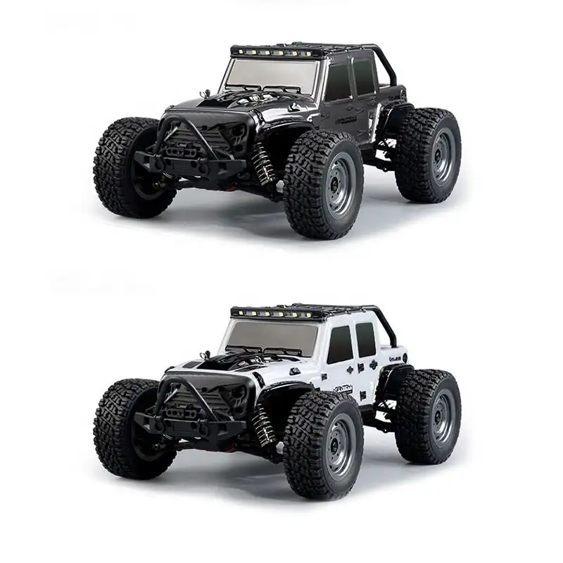 JJRC Q132C 1/16 Brushless With LED Lights 2.4G Remote Control 4x4 Off Road Drift Cars Monster Truck for Kids Rc Car Toys