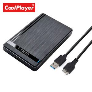 2.5インチUSB3.0 SATA HDボックス外部HDDエンクロージャプラスチックケースツール5GbpsサポートUASP for SSD 4テラバイト - Product Image 1