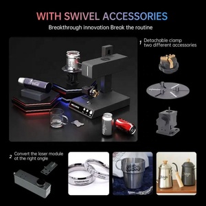 2W/5W Portable Outdoor Use Handheld Portable Mini Laser Marking Machine &amp;*Small Engraver Cleaning and Marking <strong>Functions</strong> - Product Image 6