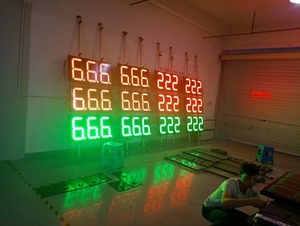 Пользовательский 7-сегментный светодиодный дисплей 12 дюймов 4-значный оптовый светодиодный экран для АЗС - Product Image 6