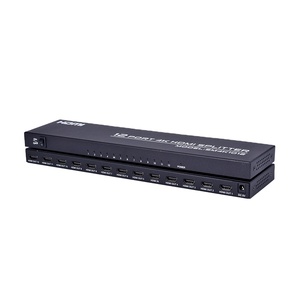 FJ-4K1012 Fjgear 12端口4k高清多媒体分路器1进12出高清多媒体版本1.4，带铁壳4K * 2k @ 25/30hz即插即用 - Product Image 1