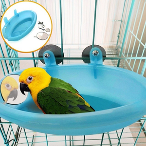 Nhựa chim bồn tắm & birdbath cho vẹt & VẸT-lồng treo Pet Bird phụ kiện - Product Image 2