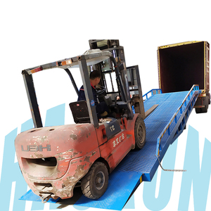 CE mobile Bordbrücke manuelle Power-G Gabelstapler-Ladungsrampe gebrauchte Hubplattform Container-Ladung Entladung Aufbewahrungsdock - Product Image 1