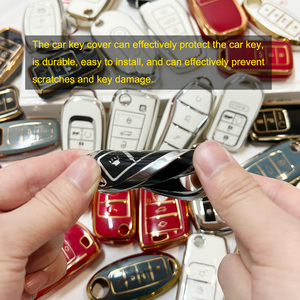 Innofit WUB1 Car <strong>Key</strong> Cover Premium Factory for Wuling Mini EV S3 <strong>Journey</strong> Nano EV New Style Cheap Creative Soft TPU Auto Supplies - Product Image 3