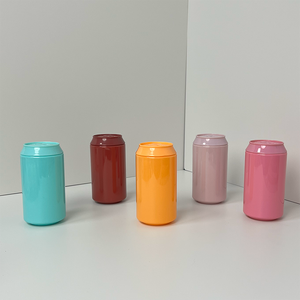 Contenedores personalizables para latas de cola, tarros de plástico para dulces divertidos y únicos con tapas coloridas - Product Image 1