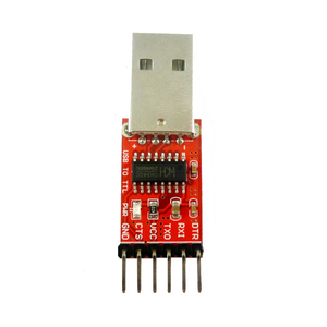 Rot und Schwarz CP2102 6-poliges USB TTL UART-Modul USB 2.0 Serial Converter Adapter ICs Produkt