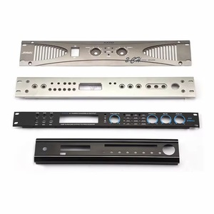 ZSTC C-BOXシュロフブラシアルマイトアンプアルミフロントコントロールパネル - Product Image 4