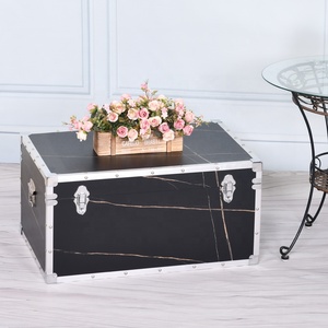 Ev dekor için el yapımı büyük dikdörtgen ahşap gövde çok fonksiyonlu saklama kutusu ve çeşitli eşyalar fonksiyonel dekoratif Set - Product Image 3