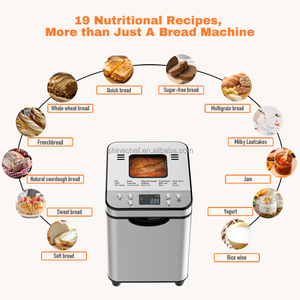 Automatic 19 <strong>Programs</strong> Versatile Baking Appliance Smart Baking Suitable Home Bread Makers for Household Bread Making Machine
