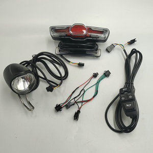 S866控制器前灯喇叭尾部转向信号灯组开关按钮滑板灯套件 - Product Image 5