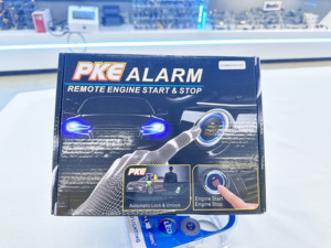 Alarma de coche PKE con llave inteligente universal al por mayor, sistema de entrada sin llave pasiva para coche, arranque del motor, botón pulsador de arranque remoto - Product Image 4