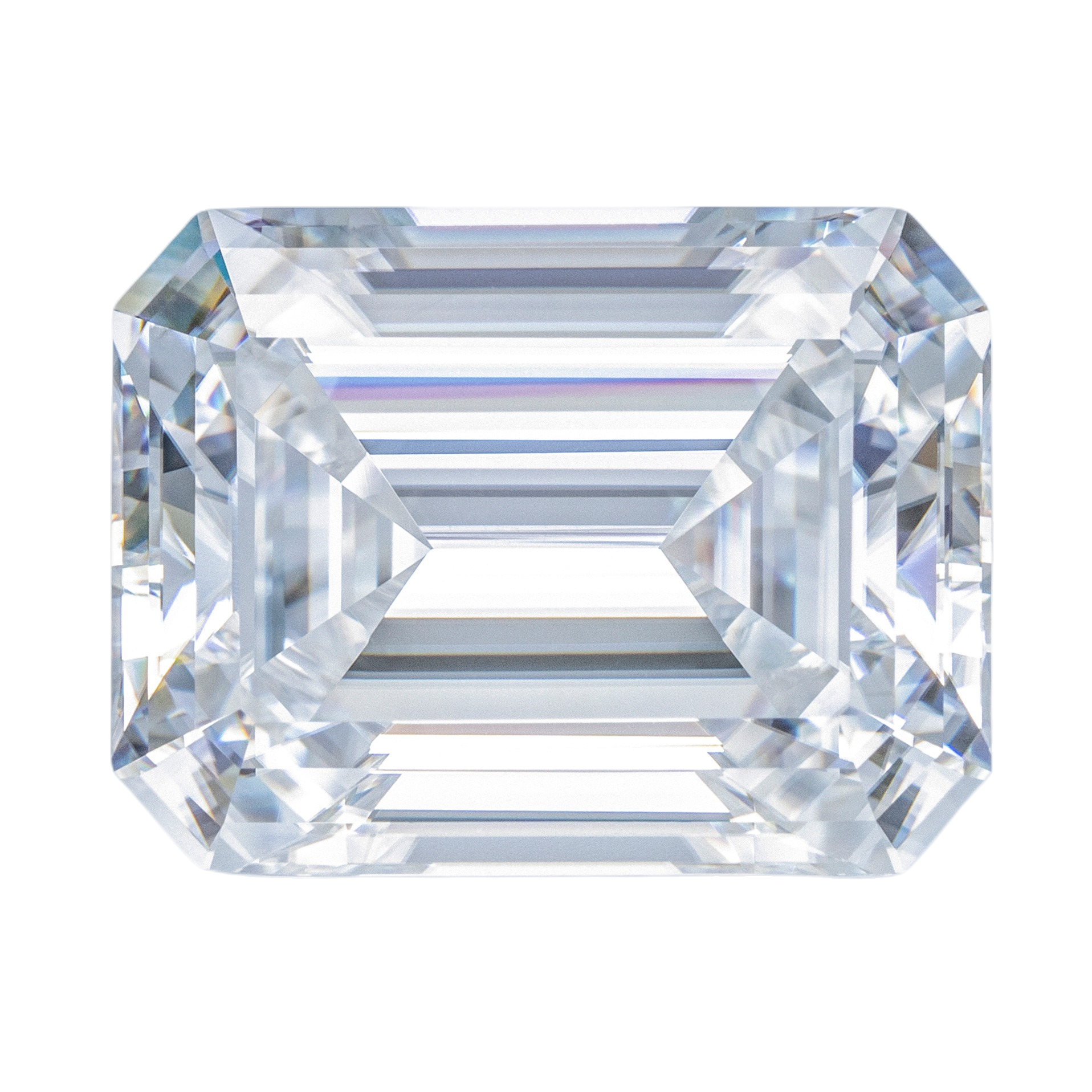 White ( Emerald Cut)