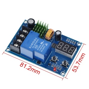 Módulo de Control de cargador de batería, interruptor de placa de protección de Control de carga de batería de litio de almacenamiento de 6-60V CC - Product Image 2