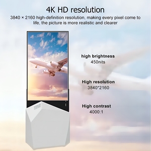Ультра тонкий 55 дюймов прозрачный ЖК-дисплей Digital Signage и дисплеи рекламные плееры экран дисплей - Product Image 3