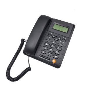 Desk Analog Caller ID Landline Telephone with 4 One-Touch Memory Keys for Home Business Office Corded Phone Set - Product Image 1