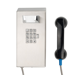 Thép không gỉ nóng bán prisontelephone tù điện thoại cho ngoài trời ATM payphone - Product Image 4