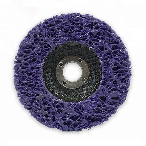 Đĩa mài Poly Strip đen 115 mm, bánh mài tẩy màu tím dùng cho máy mài góc, làm sạch sơn, gỉ sét - Product Image 2