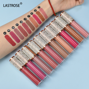 Chất lượng cao in logo Lip Gloss chất lỏng không thấm nước Vegan Lip Stain hợp thờ<span class=keywords><strong>i</strong></span> trang Thiết kế nhãn hiệu riêng lâu dà<span class=keywords><strong>i</strong></span> son bóng - Product Image 2